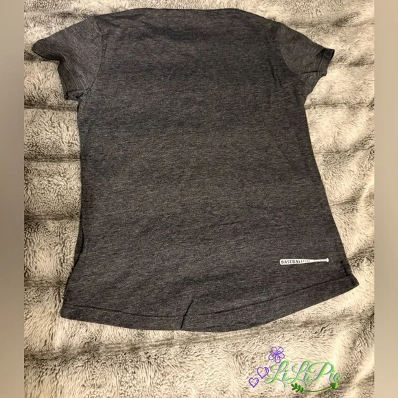 Baseballism Gray, Math Design Adult Graphic Tee - Picture 3 of 4